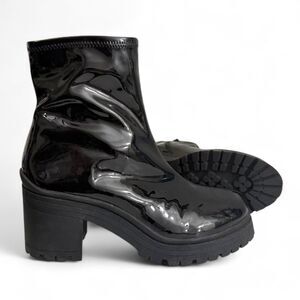 Steve Madden Womens Cantor Chunky Zip Up Ankle Boots, NEW! Size 11 M